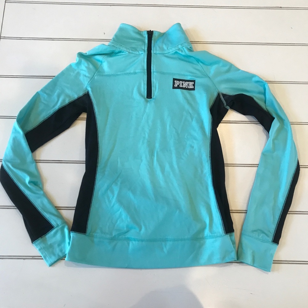 PINK Quarter Zip Long Sleeve